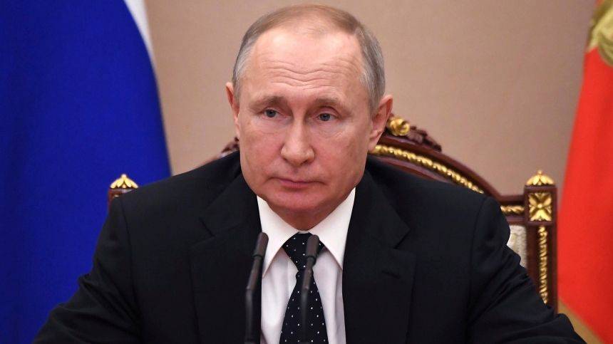 Путин поздравил крымчан с годовщиной вхождения Крыма в состав России