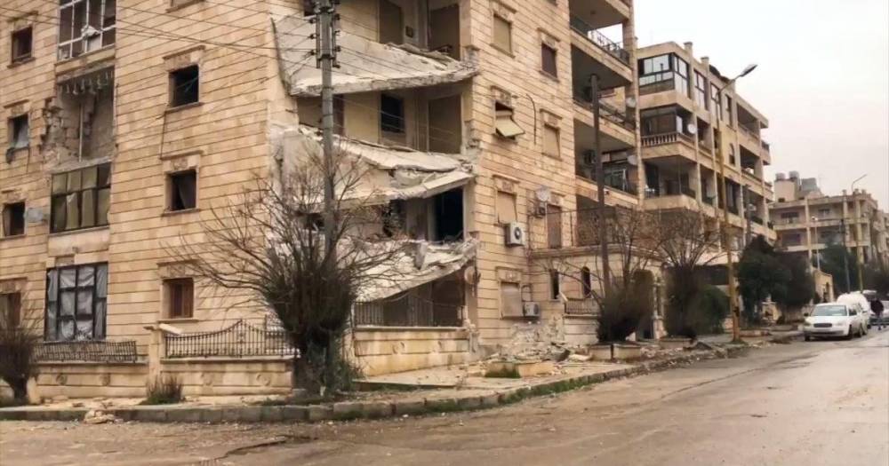 В элитный район сирийского Алеппо начали возвращаться жители