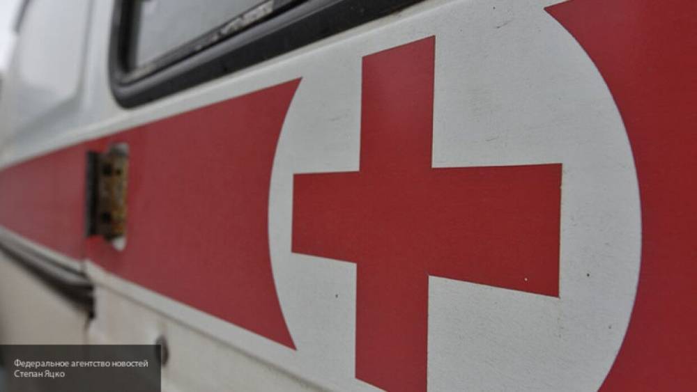 Иномарка врезалась в машину скорой помощи в Иркутской области