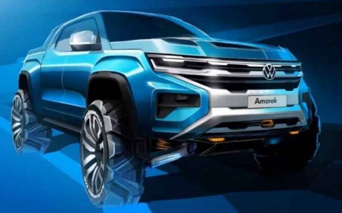 Volkswagen показал пикап Amarok нового поколения