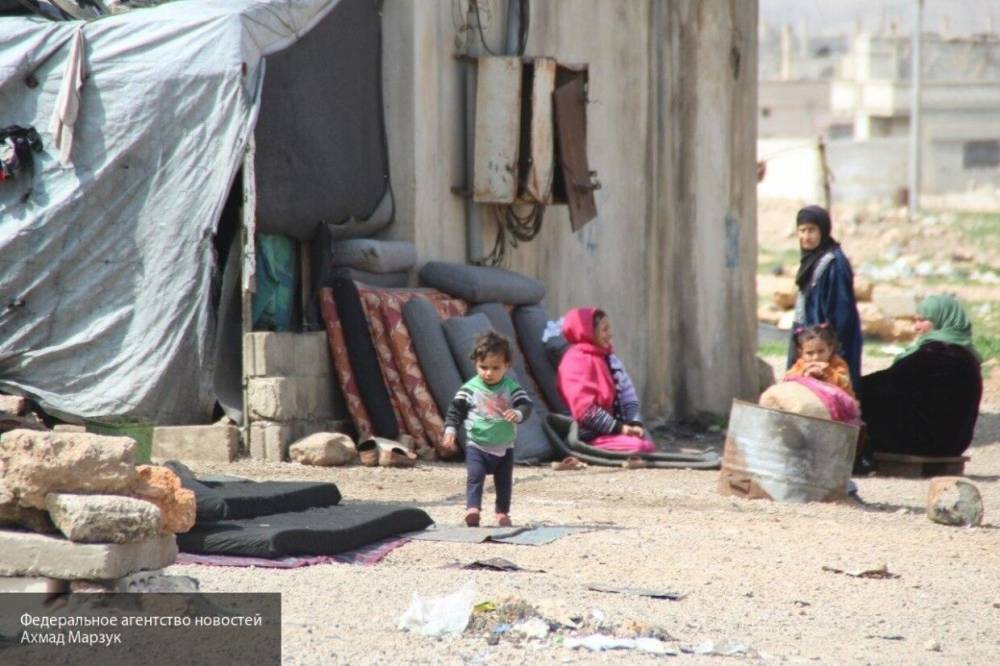 Власти Сирии создали в Хомсе лагерь для беженцев из Идлиба