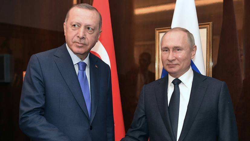 В Кремле назвали дату встречи Путина и Эрдогана в Москве