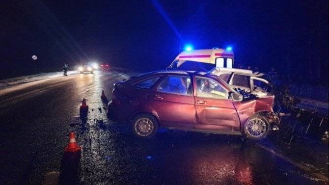 В Рязанской области в ДТП погибли два водителя
