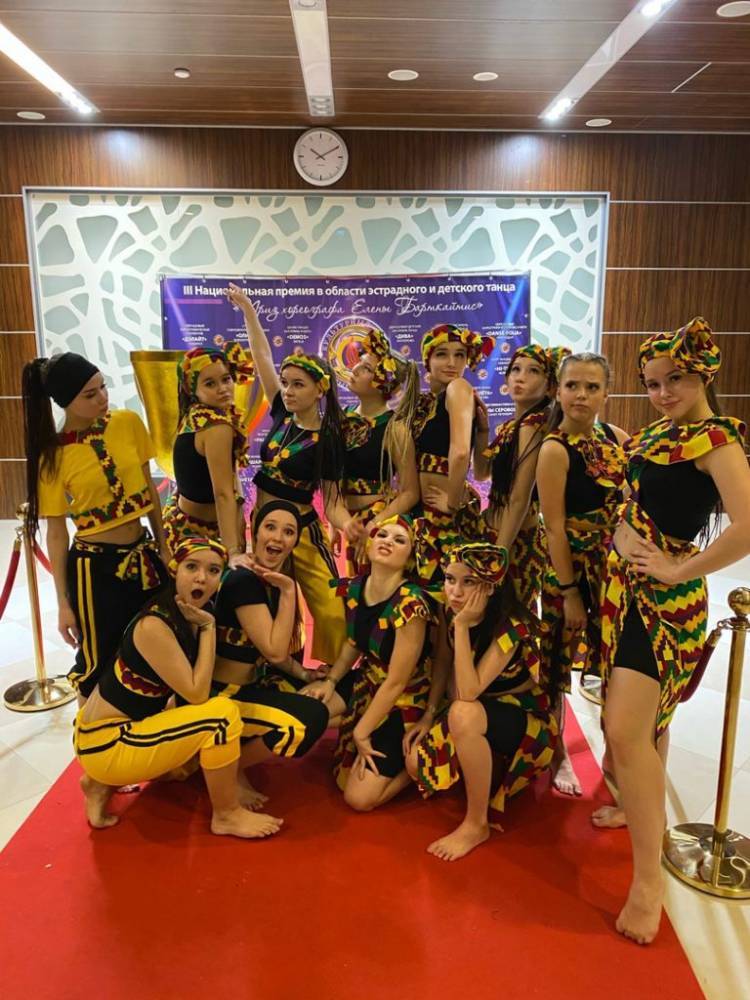 Коллектив из Глазова принял участие в Закрытом проекте в области эстрадного и детского танца
