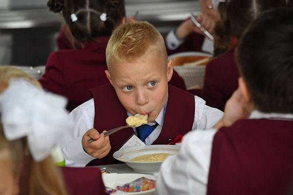 В Минпросвете назвали среднюю стоимость горячего обеда в школе
