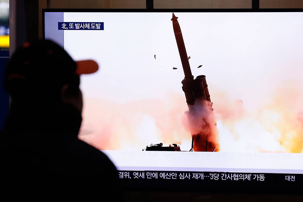 Северная Корея провела первые испытания оружия в этом году