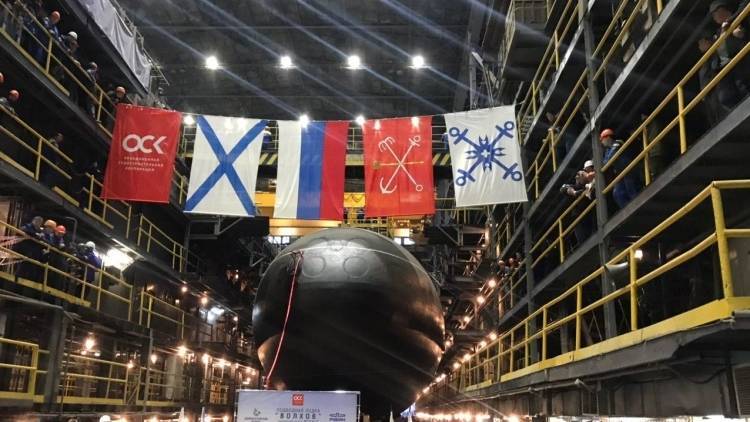 Швартовные испытания подводной лодки «Волхов» стартовали в Петербурге​​​​​​​