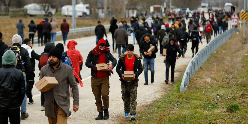 Эрдоган отказал ЕС в закрытии границ для беженцев