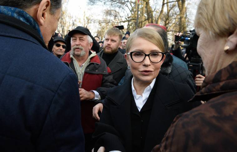 Тимошенко рассказала о «полном коллапсе» на Украине