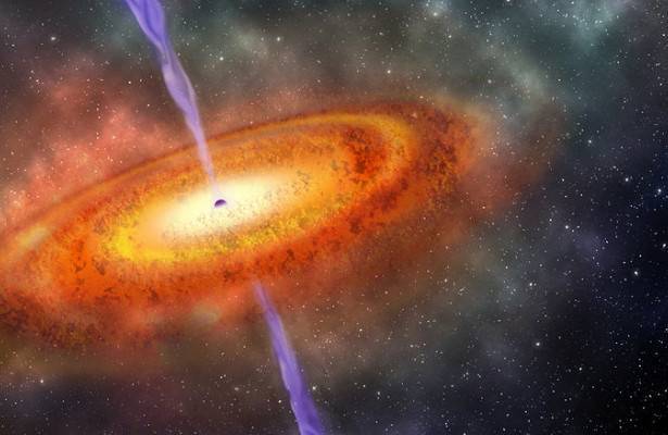 Астрофизики выявили природу света от квазаров