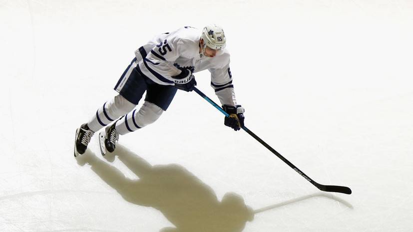 Пресс-служба НХЛ признала Михеева лучшим новичком «Торонто» нынешнего сезона