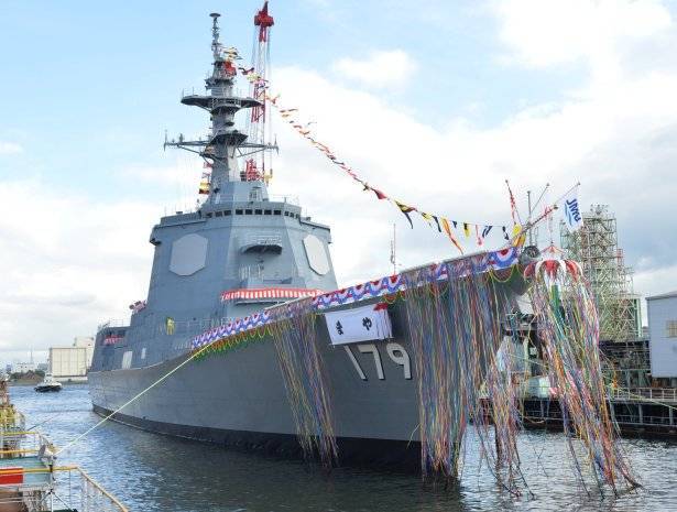 Эсминец Maya вошел в состав ВМС Японии