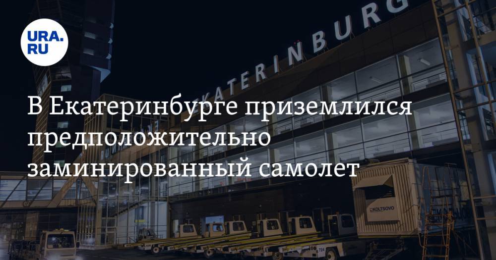 В Екатеринбурге приземлился предположительно заминированный самолет