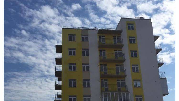 В Керчи восстановили отвалившийся фасад дома для депортированных