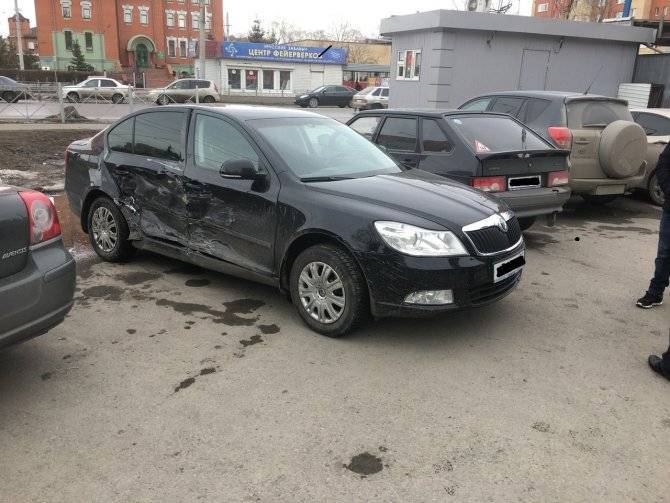 Двое детей пострадали в ДТП в центре Омска
