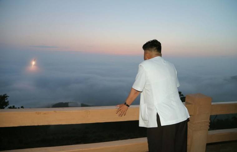 Северная Корея запустила неустановленный снаряд