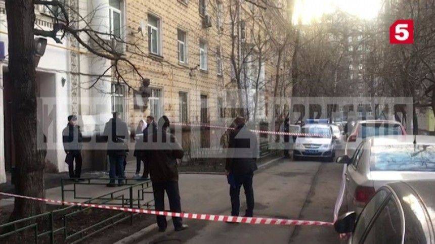 Видео с места жуткого убийства трех человек в Москве