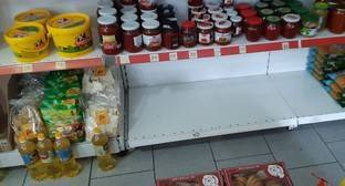 Спала волна ажиотажного спроса на продукты в Чечне