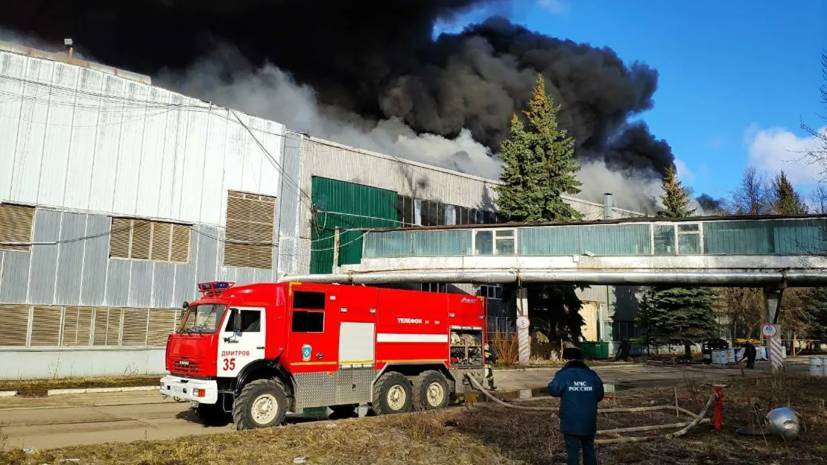 Прокуратура начала проверку из-за пожара на складе в Подмосковье