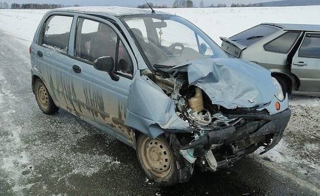 Две женщины и ребенок пострадали в аварии в Башкирии