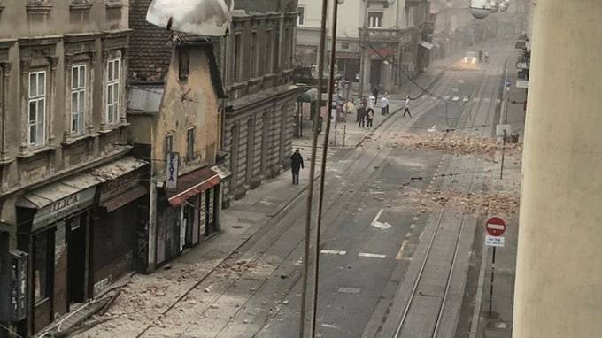 В Хорватии произошло землетрясение магнитудой 5,3