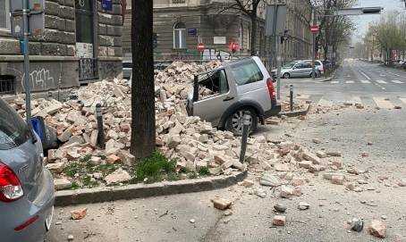 Землетрясения в Хорватии: больше всего пострадал Загреб, новорожденных пришлось вынести на улицу