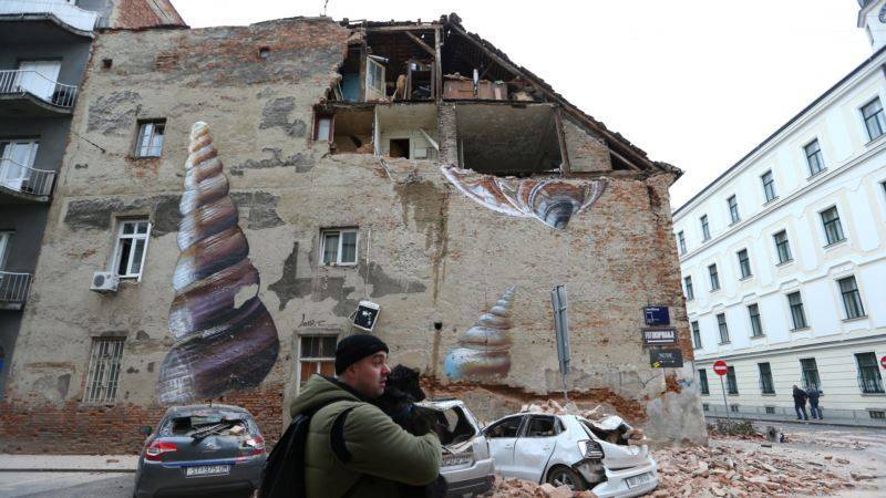 Землетрясение в Хорватии: есть пострадавшие