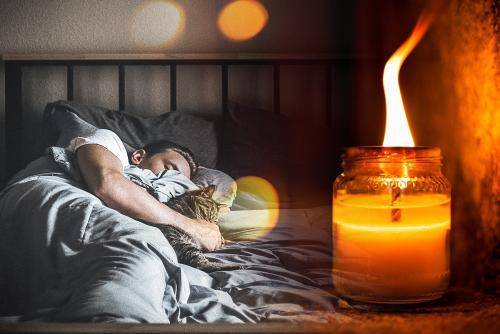 Не романтика, а защита — Зачем спать при свечах