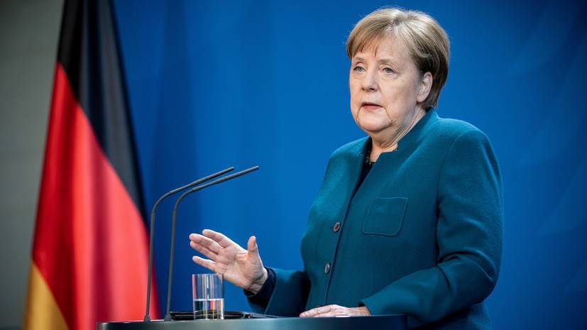 Меркель рассказала о переменах в жизни из-за пандемии