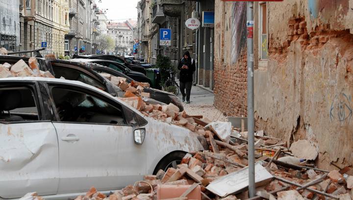 В Хорватии подсчитывают нанесенный землетрясением ущерб