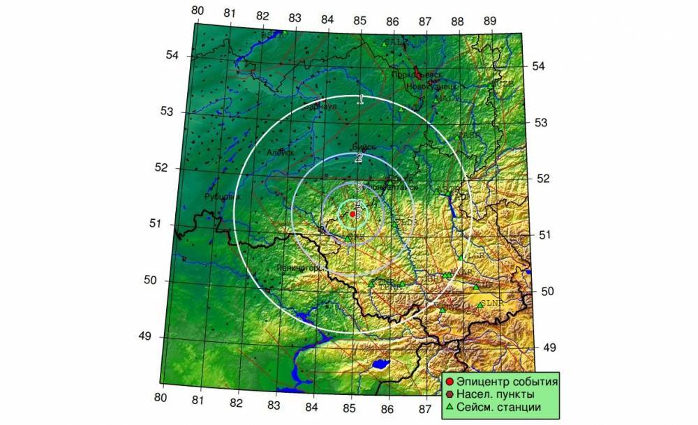 Отголоски землетрясения на Алтае дошли до Кузбасса