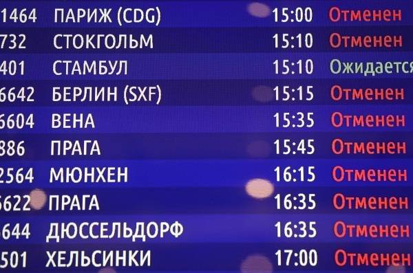 Россия официально ограничила авиасообщение со всеми странами мира