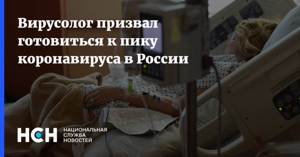Вирусолог призвал готовиться к пику коронавируса в России