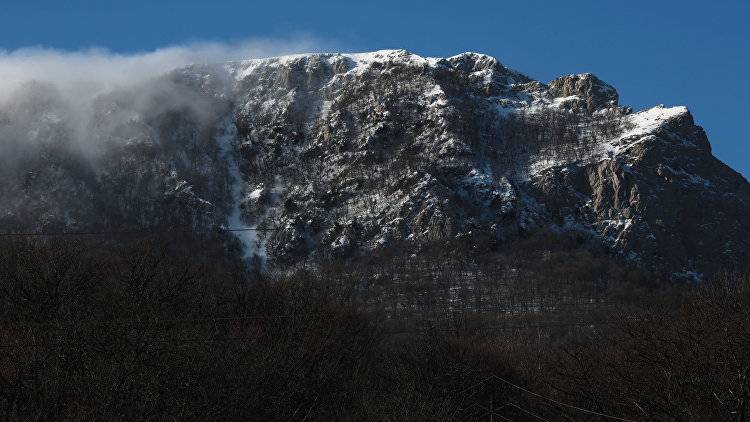 В Крымских горах спасли пятерых заблудившихся туристов