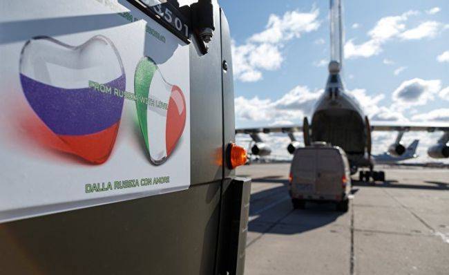 FAZ: На помощь Италии пришла Россия, а не ЕС, забывшая клятвы о партнерстве