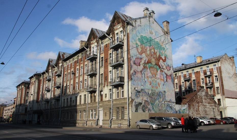 В Петербурге восстановят одно из старейших городских граффити