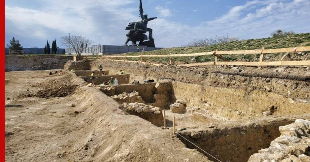 Остатки оборонительных сооружений Крымской войны нашли в Севастополе