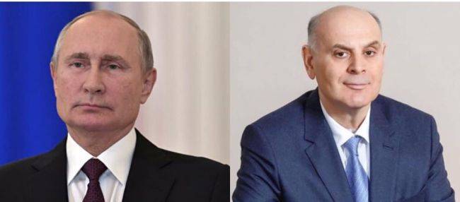 Путин поздравил Бжания с убедительной победой на выборах главы Абхазии