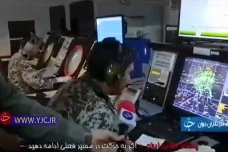 Иранские военные во время прямого эфира едва не сбили «заблудившийся» истребитель ВВС США