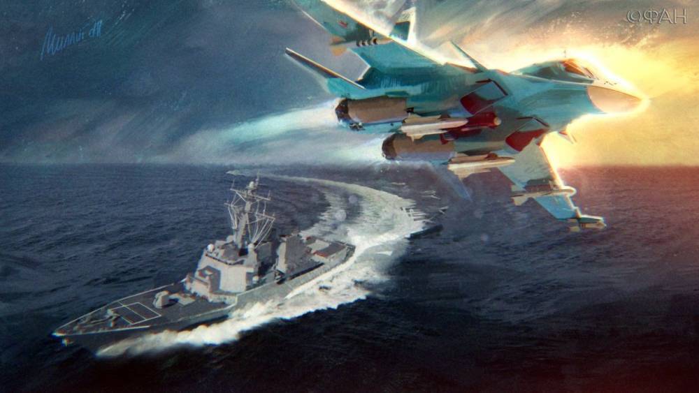 Русский флот следит за кораблями НАТО, зашедшими в Черное море