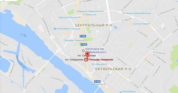 В Новосибирске скандал из-за планов переименовать остановку "площадь Свердлова"