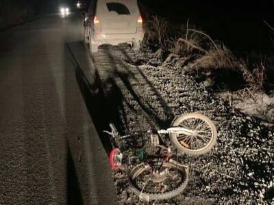 В Челябинской области водитель сбил пьяного велосипедиста
