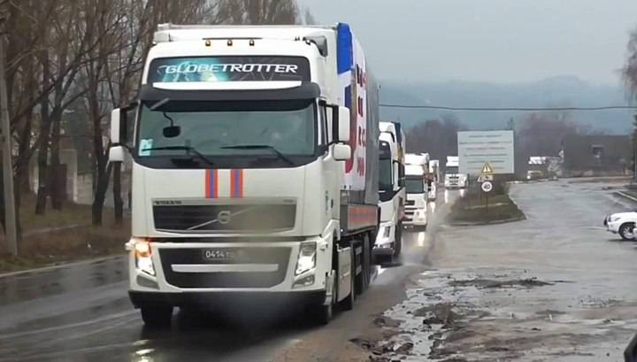 Власти начнут подсчет въезжающих в Россию грузовиков