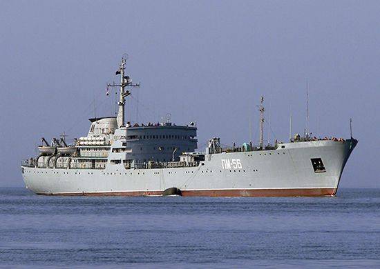 В сирийский Тартус на базу ВМФ России следует плавучая мастерская ПМ-56