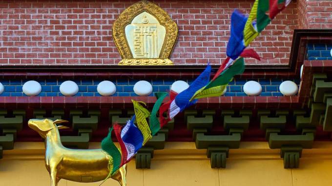 Петербургский буддийский храм перевел молебны в онлайн-формат