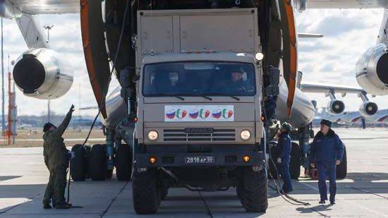 Российские военные вирусологи в Италии направлены для работы в Бергамо, где переполнены морги
