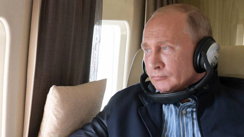 Путин планирует осмотреть с вертолета новую больницу для пациентов с коронавирусом