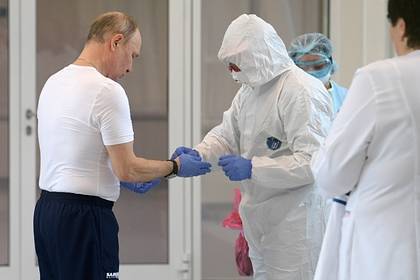 Путин без подготовки поехал в больницу в Коммунарке
