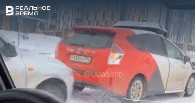 Соцсети: беспилотное такси попало в аварию в Иннополисе