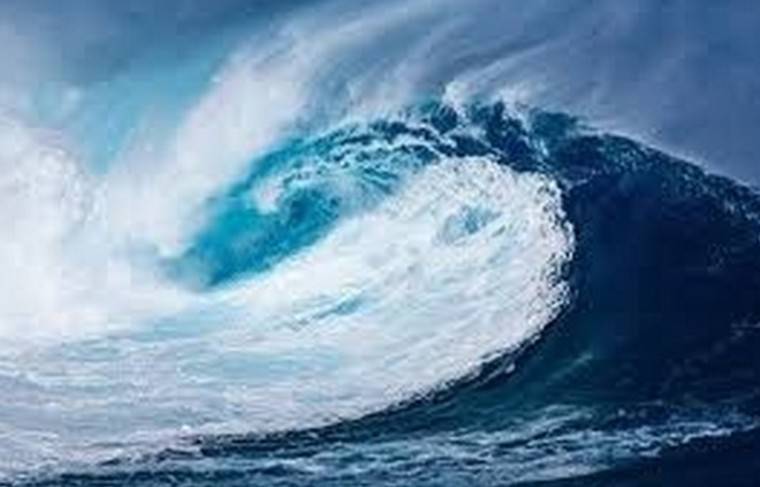 Высота волны цунами на Курилах составляет полметра